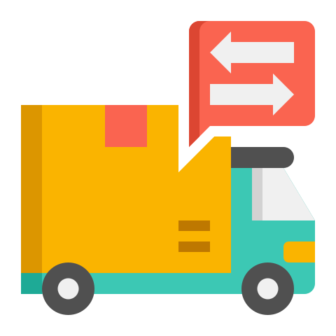 external moving moving and storage flaticons flat flat icons 11